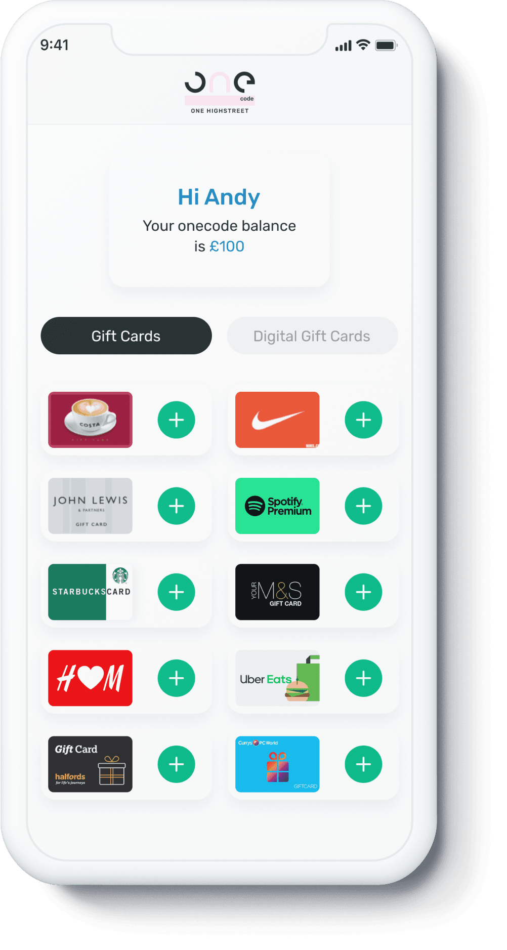 Corporate incentive platform - screenshot 2