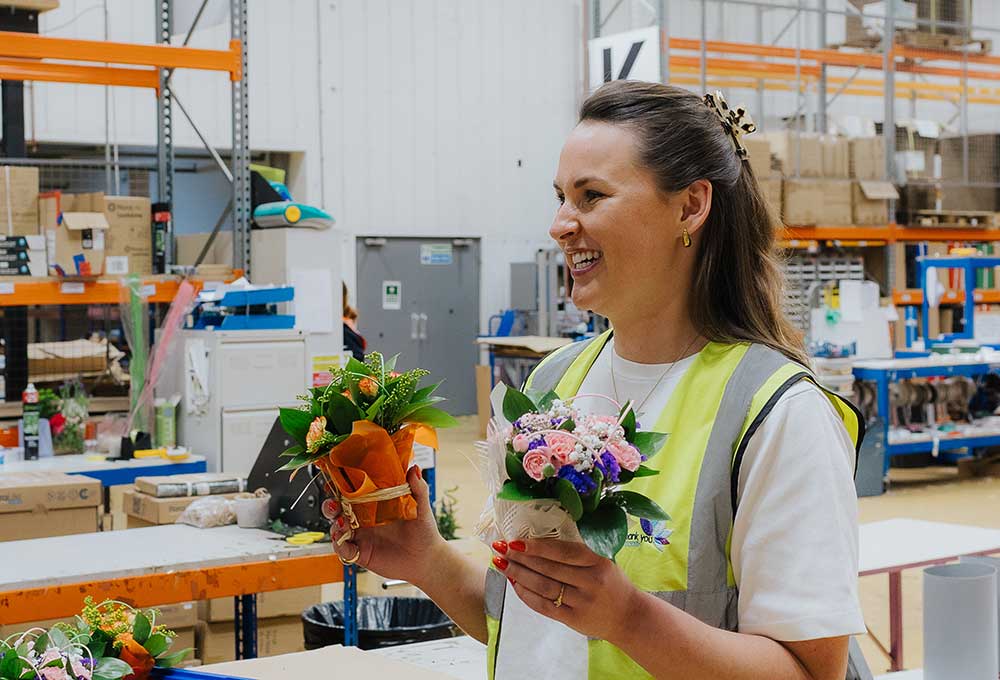 Simply Thank You - Rewards and Recognition Posy Pots