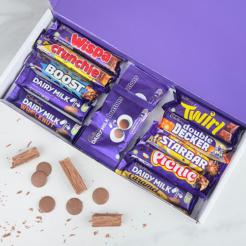 Simply Thank You - Wines and Chocolates - Cadburys Hamper