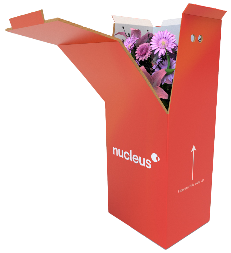 Simply Thank You Portfolio - Flower Box design for Nucleus