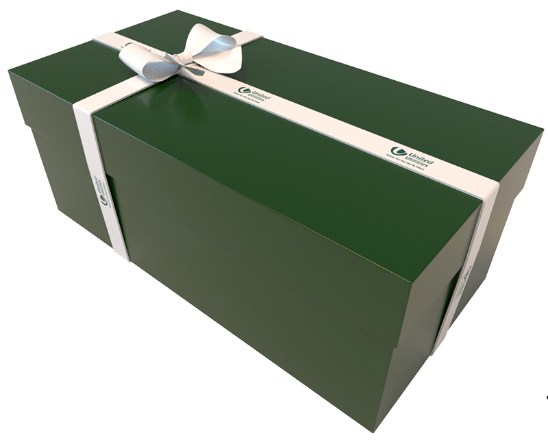 Simply Thank You Portfolio - Gift Box design for United Utilities