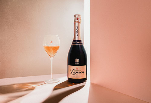 Simply Thank You - Wines and Chocolates - Lanson le black wine