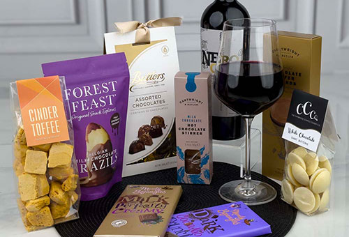 Simply Thank You - Wines and Chocolates Hamper