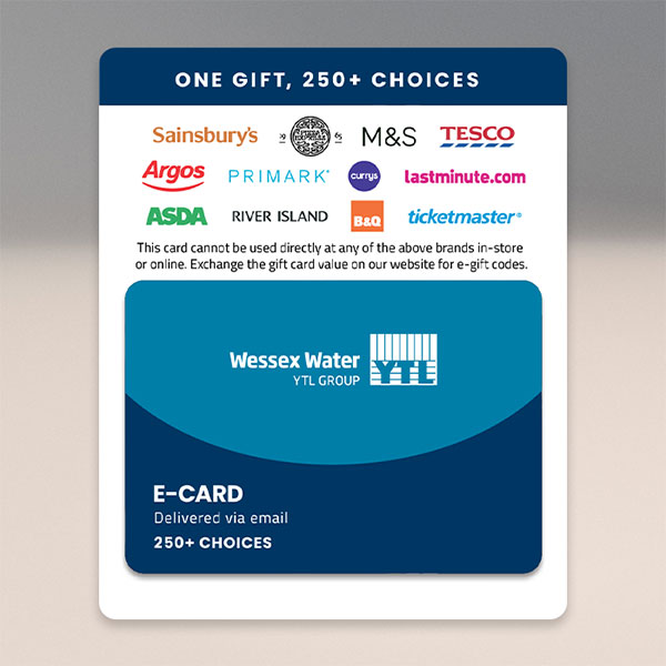 Branded gift card